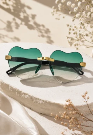 Kids Attractive Green Multi Sunglasses