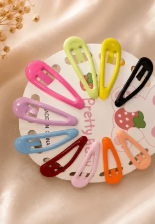 Girls Multicolor Long Hair Pins pack