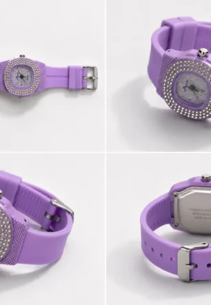 Girls Stylish Purple Watches
