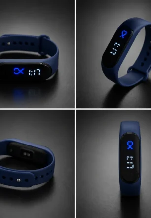 Kids Stylish Dark Blue Color Watches